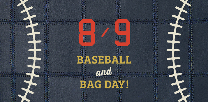 8月9日「野球とバッグの日」フェア開催！