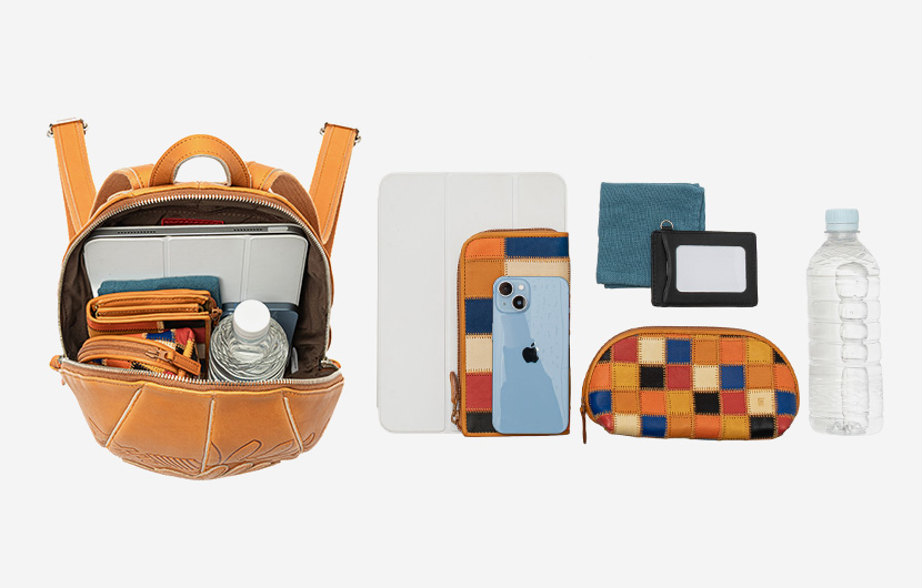 グローブミニリュックサックの中身