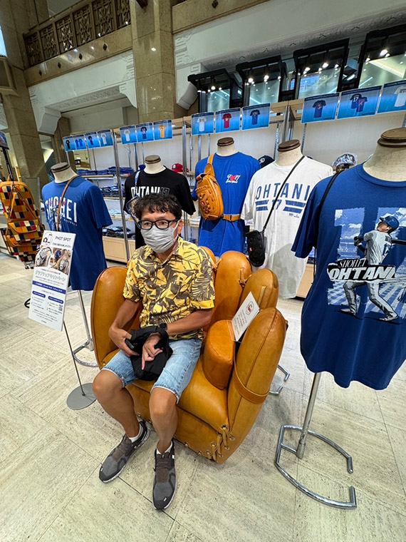 日本橋髙島屋 トライオン グラブチェアキャンペーン