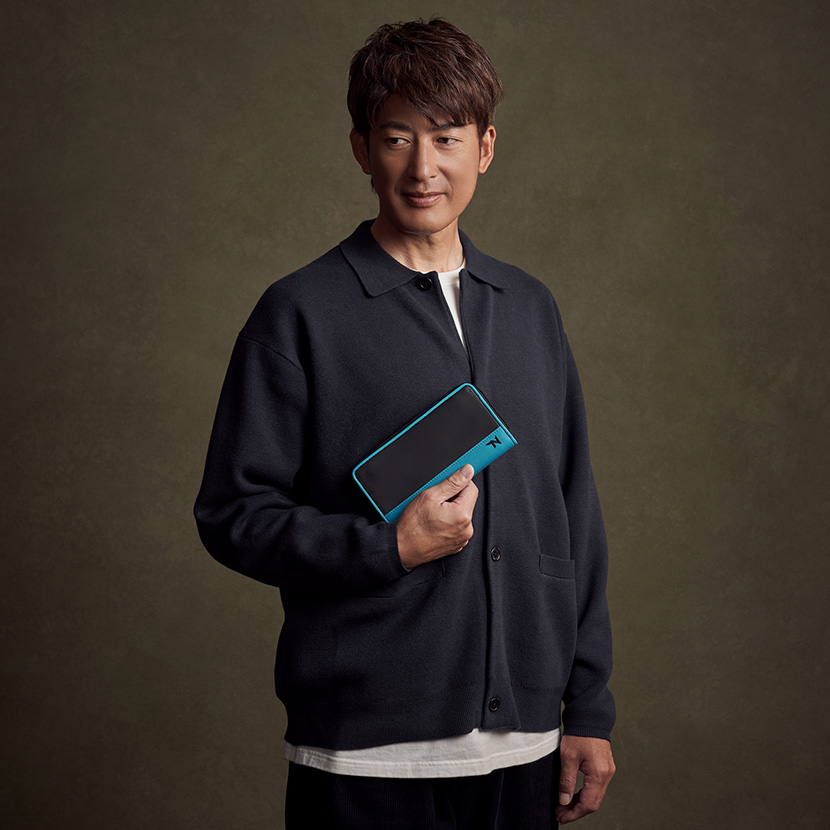 ラウンドジッパー長財布 能見さんコラボ