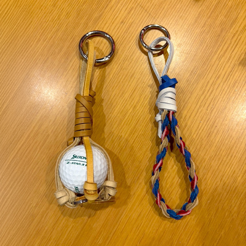 無料レザーワークショップ お客様の作品