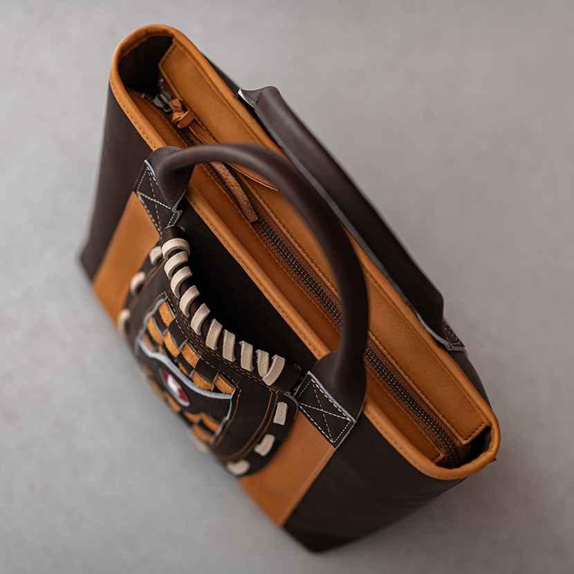 GLB122 グローブミニトート 開口部