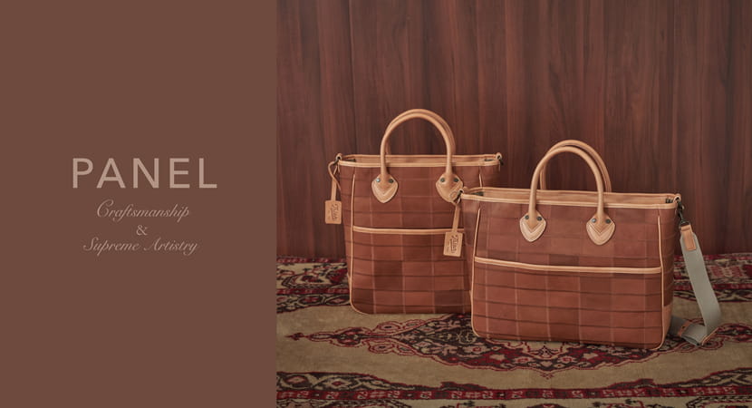 職人の手仕事とグラブレザーの美しさが際立つ、直営店限定トート