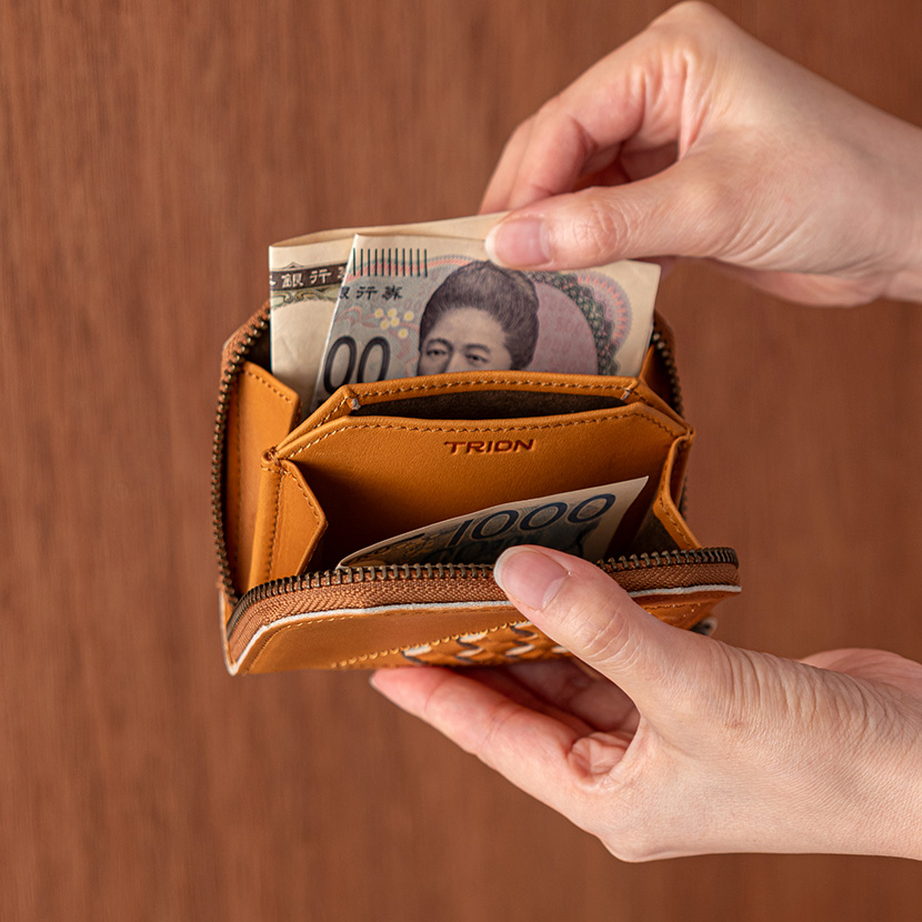 グローブコインケースの容量