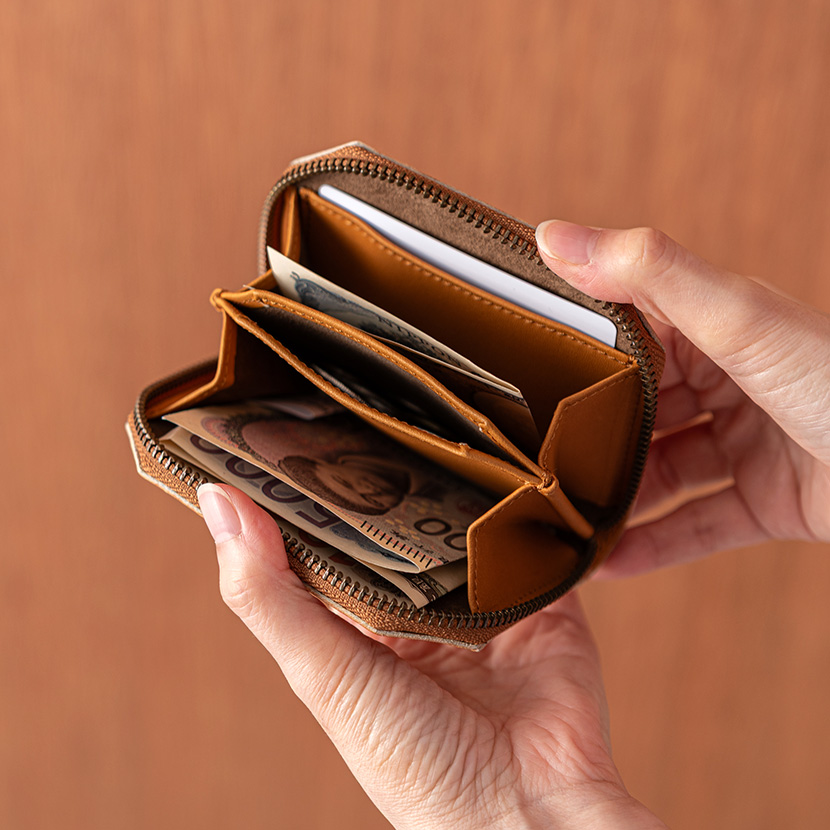 グローブコインケースの内装