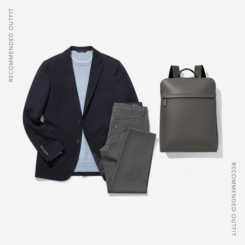 トライオン店長おすすめのビジネスリュックとコーディネート