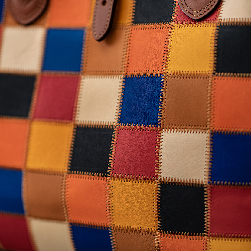 DPC280M　ミディアムトート　マルチカラー