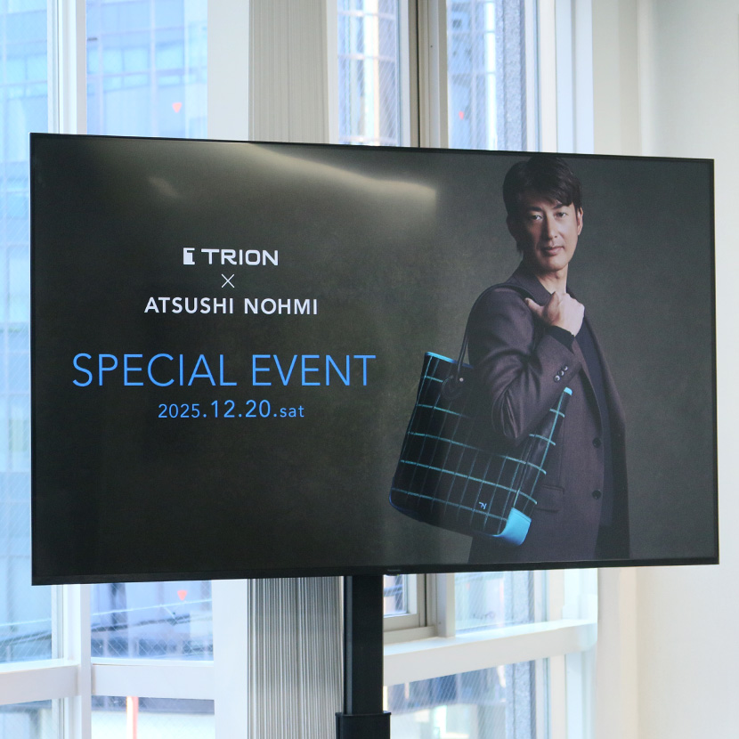 能見篤史さん コラボアイテム発売記念イベントの様子