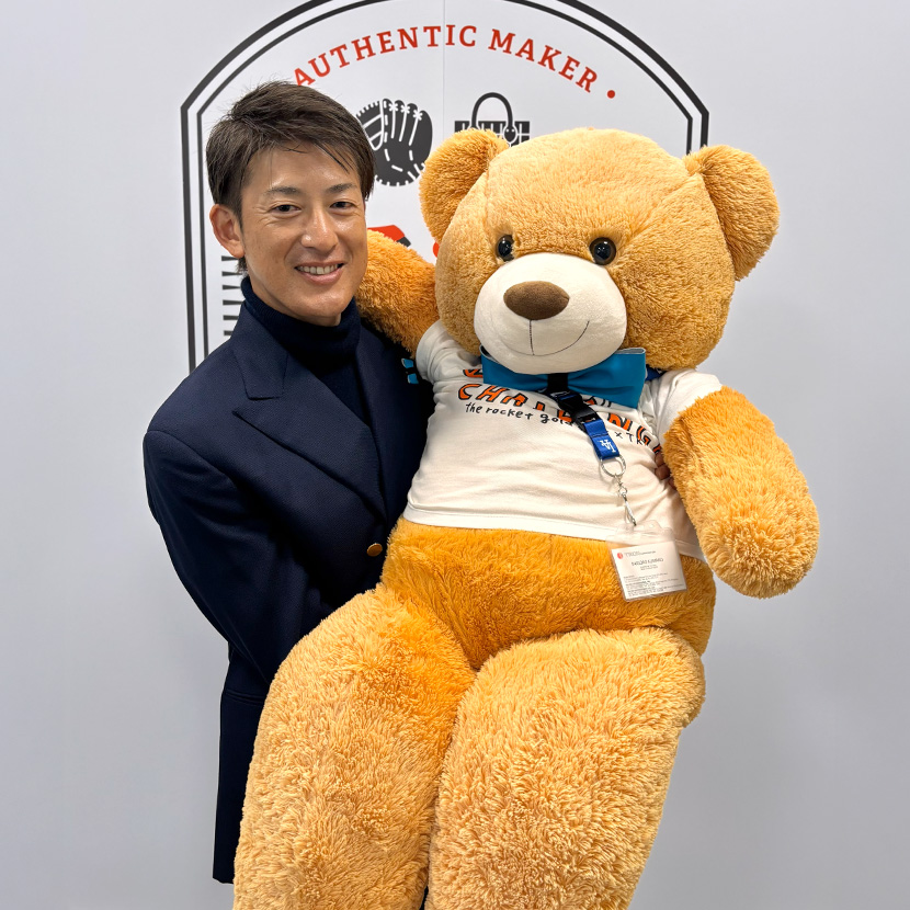 能見篤史さん コラボアイテム発売記念イベントの様子