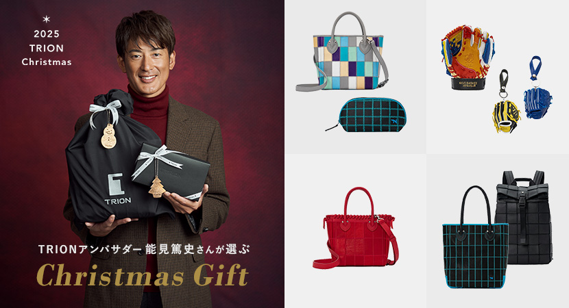 トライオンアンバサダー能見篤史さんが選ぶクリスマスプレゼント