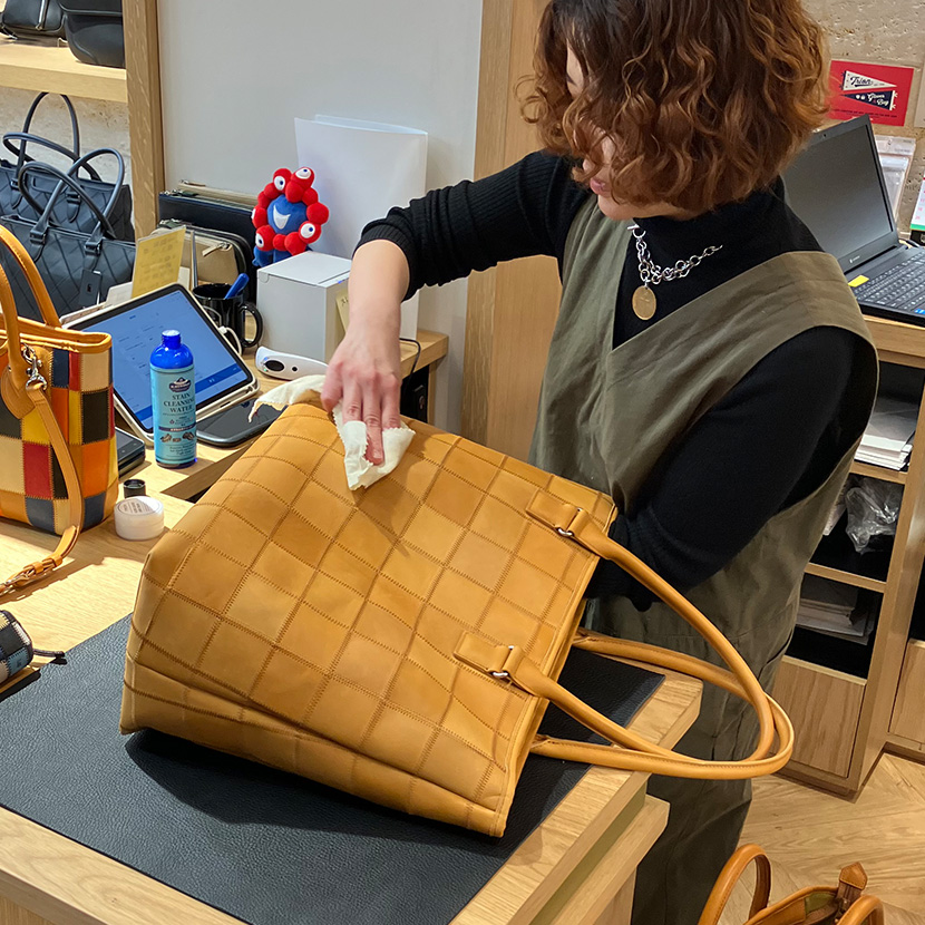 トライオンのレザーケアイベント