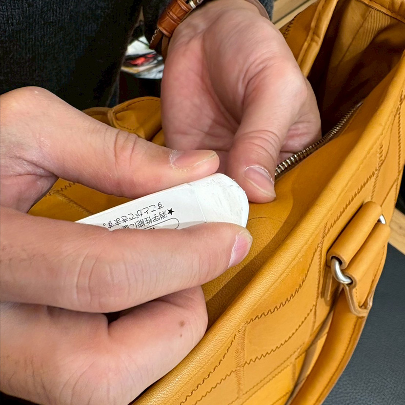 トライオンのレザーケアイベント