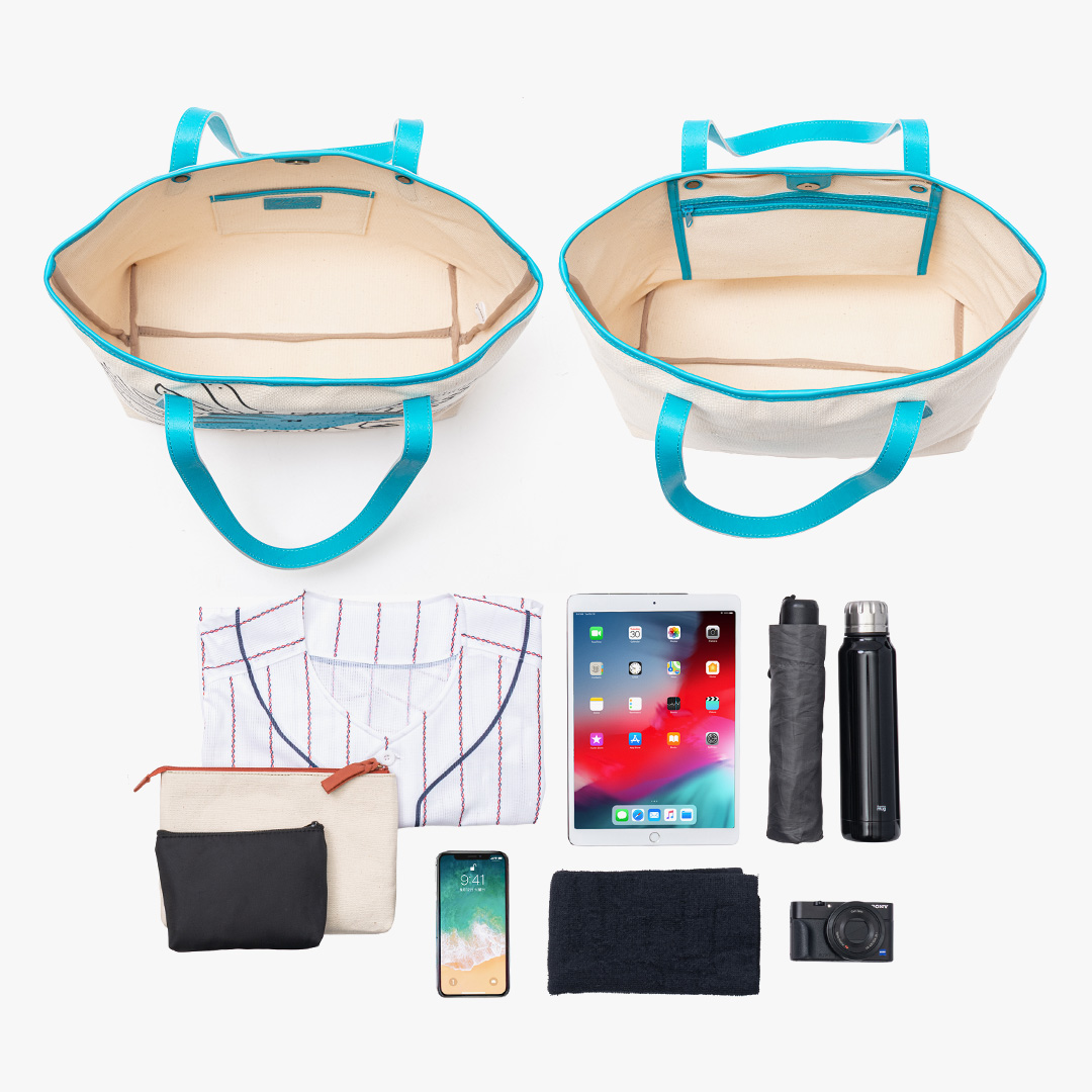 能見篤史 トライオン グローブキャンバストート