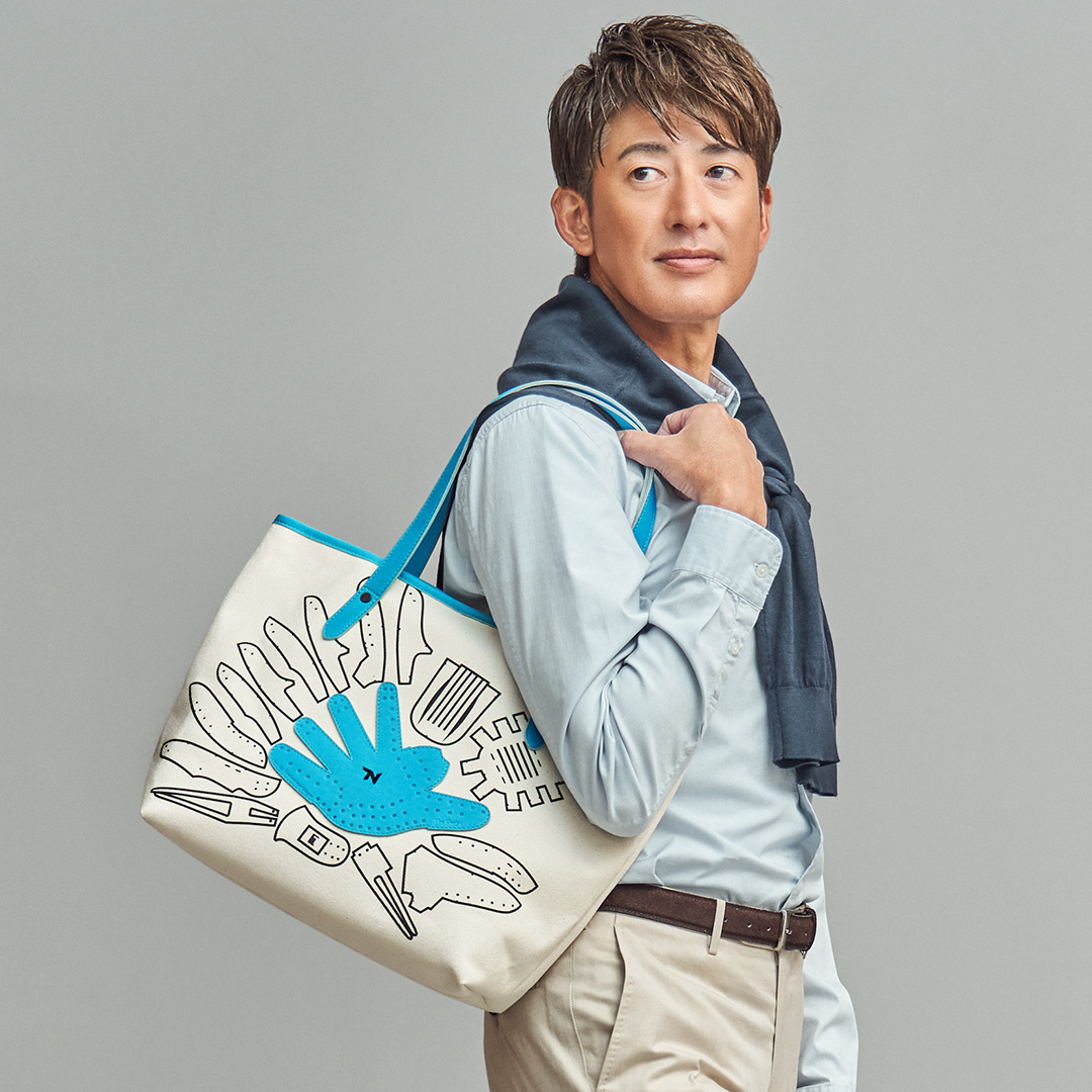 能見篤史 トライオン グローブキャンバストート