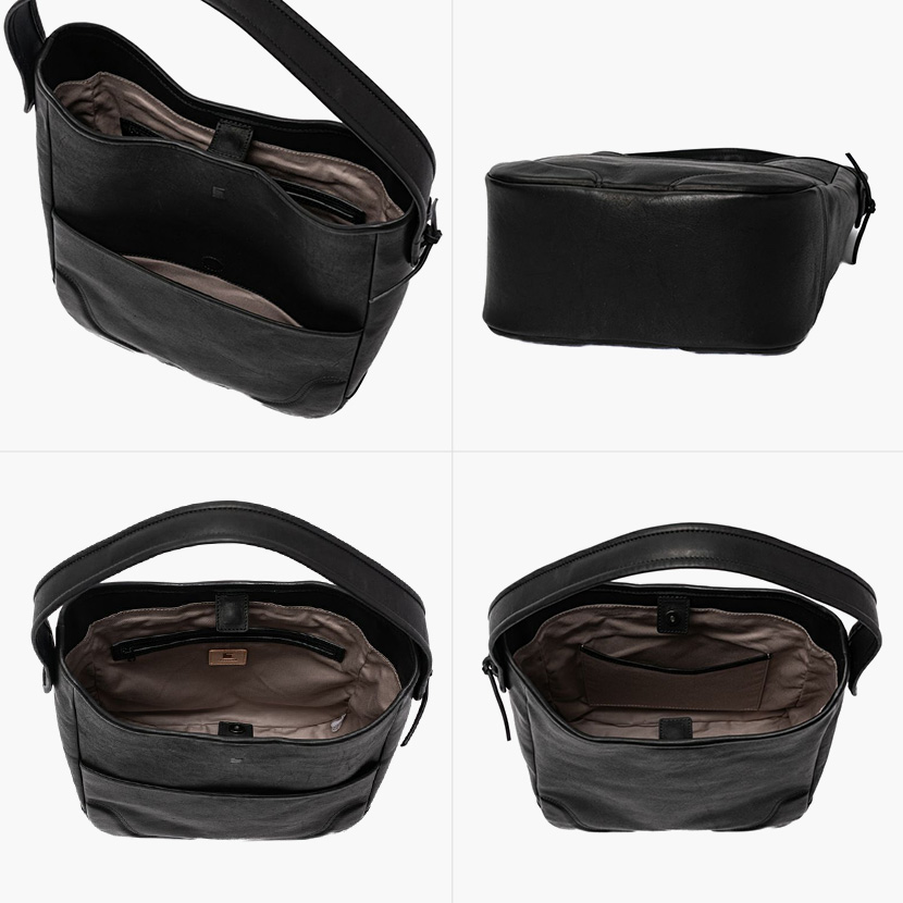 ワンショルダートート（日本製グラブレザー）の内装