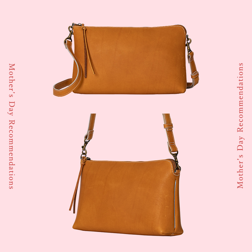母の日　おすすめプレゼント　ショルダーバッグ（日本製グラブレザー）　GA137